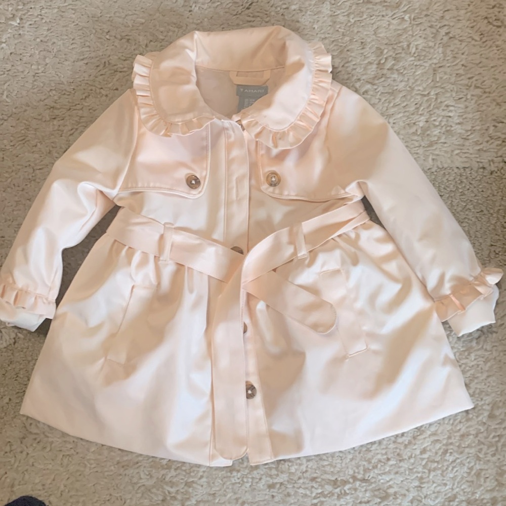 Little girl coat. Lt pink size 12 months